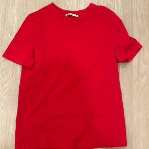 Zara Vibrant Red Tee